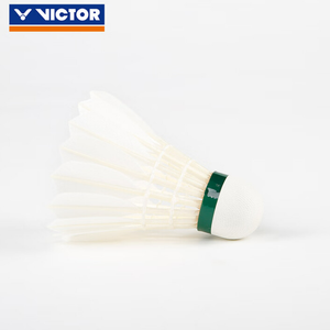 VICTOR MASTER ACE BWF - Paquete <span class=keywords><strong>de</strong></span> 12 Volantes <span class=keywords><strong>de</strong></span> Bádminton Profesionales <span class=keywords><strong>de</strong></span> Plumas <span class=keywords><strong>de</strong></span> Ganso Aprobados por la BWF para Competiciones Profesionales - Product Image 4