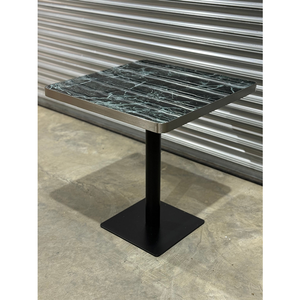 Mesa Verde de Diseño Cuadrado para Restaurante, Mármol - Product Image 5