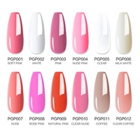Offre Spéciale 27 couleurs solide constructeur dur UV Gel Kit d'extension d'ongle Poly Gel lampe UV renforcer le constructeur d'extension d'ongle dur