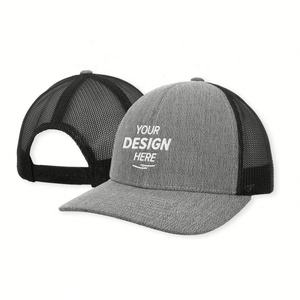 Gorra de malla de camionero lisa de marca personalizada gorra de béisbol de moda tela de terciopelo Terry de lona para escenas de ciclismo al aire libre Hip Hop - Product Image 1