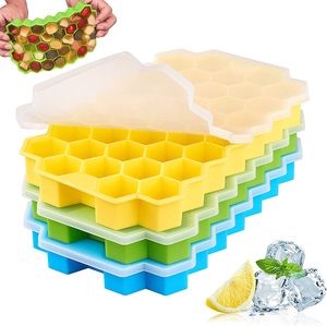 Moule à glaçons géants sans BPA en silicone de haute qualité – Grand bac à glaçons en silicone - Product Image 6