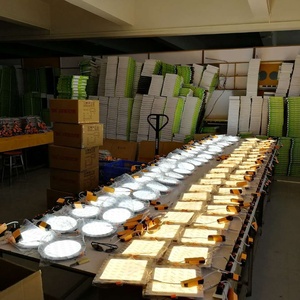 Chứng nhận 12W trực tiếp phát ra Trần lõm IP44 Downlight Vòng mỏng bảng điều chỉnh ánh sáng SMD nhà và cửa hàng - Product Image 6