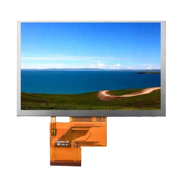Starbillions High Brightness 5 Inch LCD Display Panel 1000 Nit IPS TFT Technology 800x480 Resolution RGB-40PIN Interface Best