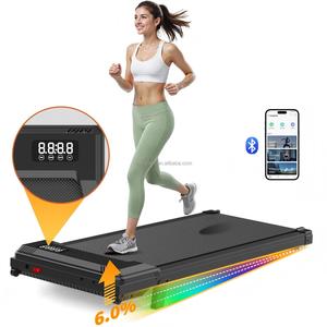 Attrezzatura da Palestra, Tapis Roulant Elettrico Pieghevole con Controllo APP Intelligente, Mini Tapis Roulant Portatile Senza Maniglie per Sotto Scrivania - Product Image 4