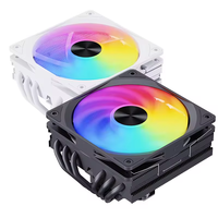 MC75-6 manusia salju RGB LED kipas pendingin udara 120mm pendingin CPU untuk MSI AMD Intel motherboard pendingin Cpu PC Gaming