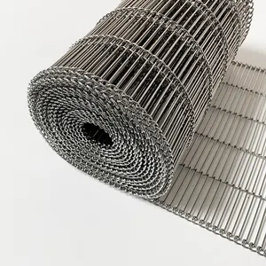 304 Stainless Steel mesh belt Enrober conveyor belts for food making machines