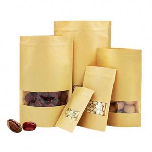 Sac en papier kraft personnalisé avec logo 2026 pour l'emballage de la farine, pack promotionnel en gros - Product Image 2
