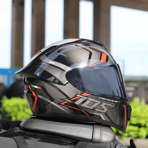 Nouveau <span class=keywords><strong>casque</strong></span> de <span class=keywords><strong>moto</strong></span> intégral respirant certifié ABS ECE pour hommes femmes rue/électrique - Product Image 2