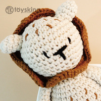 Faune Tricot Amigurumi Poupée Debout Bébés Animaux En Peluche Jouets Crochet Poupées TK À La Main Crochet Jouets CE CPC
