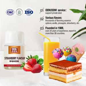 Esencia de Fresa de Primera Calidad <span class=keywords><strong>para</strong></span> Shisha, Sabor a Fresa, Suministro de Fábrica, Doble Estrella Baker - Product Image 2