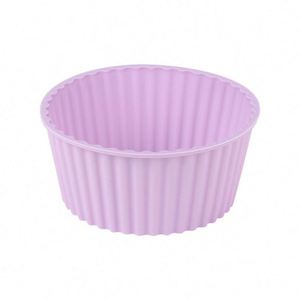 Lot de 6 moules à gâteau réutilisables en silicone, nouveau design, résistants à la chaleur pour friteuse à air et four, usage domestique, avec sac OPP - Product Image 2