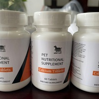 Suplemento Nutricional para Mascotas ODM OEM, Tabletas de Calcio para Mascotas con Calcio, Fósforo, Vitaminas A y D