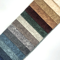 Tissu d'ameublement en velours hollandais tricoté de bonne qualité, imprimé jacquard Dobby gaufré, ignifuge et imperméable, 350 g/m²