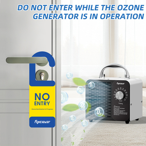 Purificateur d'air portable avancé avec générateur d'ozone EU US Élimination des odeurs de chambre de voiture électrique en métal et élimination de la fumée - Product Image 2