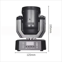 Mini projecteur rotatif 3-en-1 pour fêtes à domicile : Stroboscope, Laser et Lumière de Scène Colorée pour une ambiance disco festive