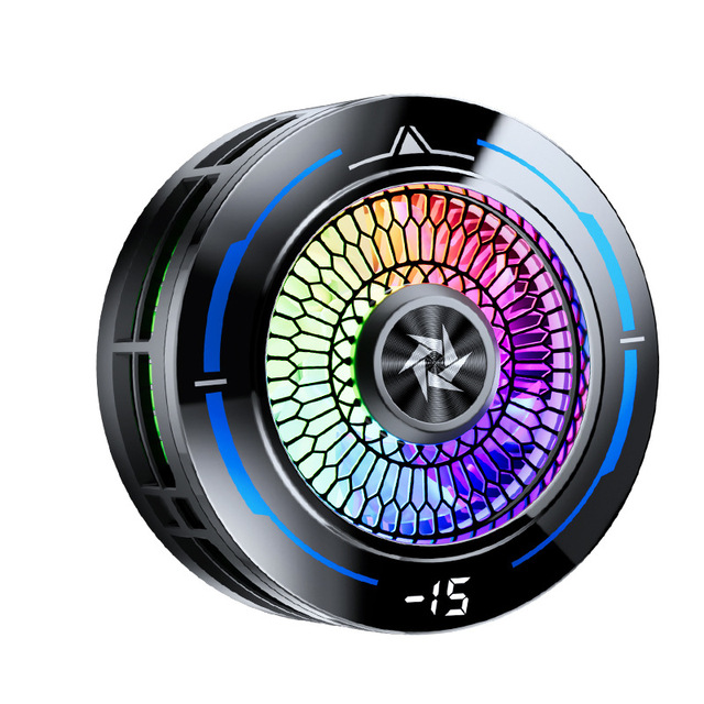 SL83 Phone Cooler Semiconductor Cooling AI Temperature Control Rapid Cooling Freezing Magnetic Back Clip Aluminum Alloy ABS Made