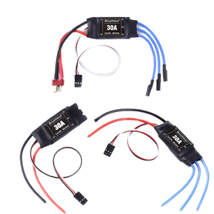 Contrôleur de vitesse de moteur sans balais XXD 30A 2-4S ESC BEC en métal pour hélicoptère RC T-rex 450 V2, mini quadricoptère, drone - Product Image 1