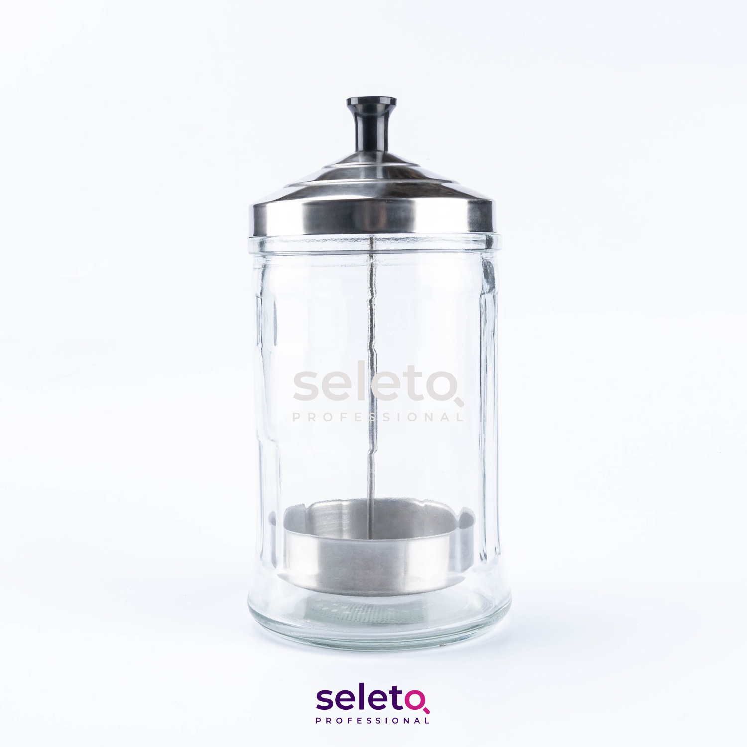 Профессиональный парикмахерский салон Уход за бородой инструменты для парикмахерской из нержавеющей стали дезинфекция Маникюр стеклянная банка 600 мл Amazon горячая распродажа