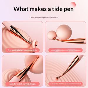 Stylo vibrant pour femmes, vibrateur insérable, jouet sexuel pour orgasme féminin avec 30 sons, produit érotique pour adultes - Product Image 3