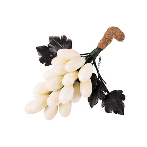 Ornamento de decoración para restaurante, piedra de <span class=keywords><strong>Jade</strong></span> colorida, fruta de <span class=keywords><strong>Jade</strong></span>, uva de cristal - Product Image 4