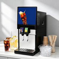 Distributeur de boissons gazeuses portable professionnel en acier inoxydable durable, 2 saveurs, pour cola et autres boissons gazeuses