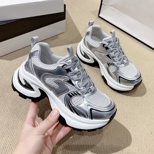 2026 All Season Versatile Women Casual Wallking <b>Shoes</b> Thick Sole Breathable Design PU Upper Premium Sneakers Light Weight - Product Image 1
