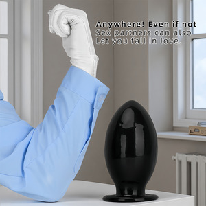 Plug anal Rugby multi-tailles surdimensionné pour hommes et femmes, extenseur anal pour masturbation, doux et respectueux de la peau, accessoires sexuels, modèle 012 - Product Image 4