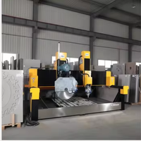 Máquina Router CNC JK Stone de 5.5kW 380V con Motor Servo PLC para Grabado de Mármol, Granito y Piedra Caliza, Software Artcam, 3200mm Máx.
