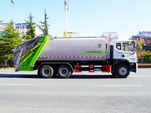 Camion compacteur de déchets Dongfeng 6X4 18/20m³ directement de l'usine, camion à ordures pour la collecte des déchets municipaux - Product Image 3