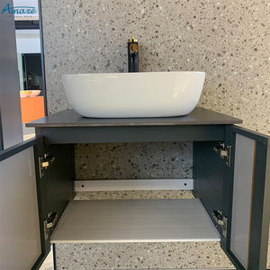 <span class=keywords><strong>Meuble</strong></span>-<span class=keywords><strong>lavabo</strong></span> <span class=keywords><strong>de</strong></span> <span class=keywords><strong>salle</strong></span> <span class=keywords><strong>de</strong></span> <span class=keywords><strong>bain</strong></span> avec plan <span class=keywords><strong>de</strong></span> travail en marbre <span class=keywords><strong>de</strong></span> style moderne <span class=keywords><strong>de</strong></span> haute qualité avec armoire à miroir étanche - Product Image 5