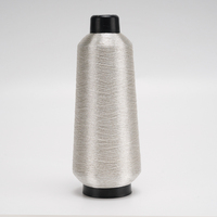 Wholesale High Tenacity 150d Real Golden Lurexy Metallic Yarn Thread for Hand Knitting Embroidery Sewing Weaving MS Type
