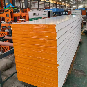 Panneau sandwich <span class=keywords><strong>en</strong></span> mousse de polyuréthane PUR de fabrication chinoise, <span class=keywords><strong>prix</strong></span> usine, pour toiture et <span class=keywords><strong>mur</strong></span> isolant <span class=keywords><strong>en</strong></span> béton structurel - Product Image 1