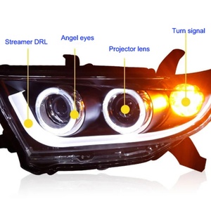 Hight Quality S8 or F50 Good Price <b>Led</b> <b>Projector</b> Lens for ToyotaHighlander 2011 2012 2013 Front Lamp - Product Image 5