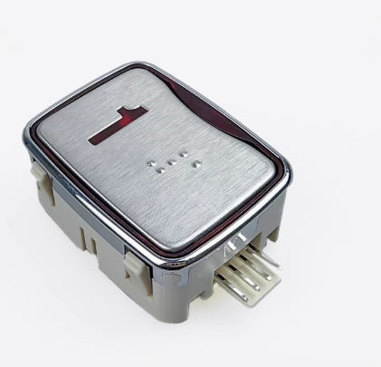 Elevator Button MTD265 Ultra-thin Button Rectangular Suitable for Xingma Elevator Red / Blue Apply to Sigma Elevator