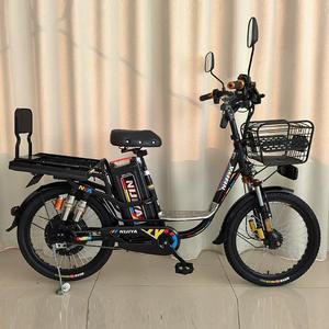 Vélo cargo électrique de haute qualité de 22 pouces avec <span class=keywords><strong>batterie</strong></span> au lithium intégrée de 48V et moteur de moyeu arrière de 350W directement de l'usine de Chine - Product Image 3
