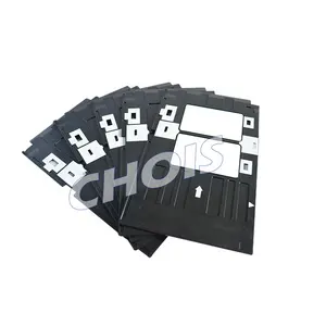 Plastic White Inkjet PVC Card Tray For Epson And Canon Printer