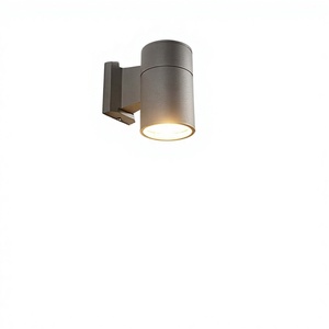 Lámpara de Pared Vintage de Estilo Americano, Carcasa de Aluminio en Gris, Negro y Blanco, LED, Exterior, Impermeable, E27 Europeo - Product Image 4