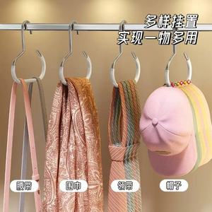 Hat Hooks Ring Design Multi Functional Cap Hanger Storage Organizer For Baseball Duckbill Hats Non Slip Closet Rack - Product Image 2