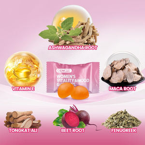 Gomitas para el Estado de Ánimo de la Mujer OEM con Hierba de Cabra en Celo, Extracto de Baya de Castaño, Alivio del Estrés, Potenciador del Estado de Ánimo y la Energía, Equilibrio Hormonal para Mujeres - Product Image 3