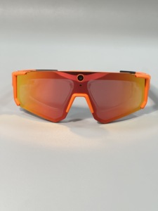 Lunettes intelligentes V06 AI avec caméra 8MP, vidéo 1200P, anti-tremblement AI, IP54, lecture de musique, 260mAh - Product Image 1