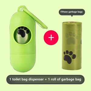 Disposable Biodegradable Product Dog Waste <b>Bags</b> Accessories <b>Compostable</b> Dog Poop <b>Bag</b> with Dispenser - Product Image 6