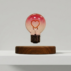 Lampada Fluttuante con Lampadina a Cuore Magnetica, Luce da Scrivania con Ricarica Wireless e Controllo Touch per Casa e Ufficio, Regalo, Fornitura all'Ingrosso - Product Image 4