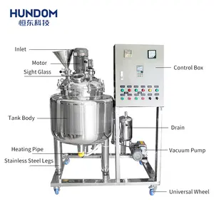 200L stainless steel agitator mixer chocolate melting stirrer homogenizer blender mixing tank with heater