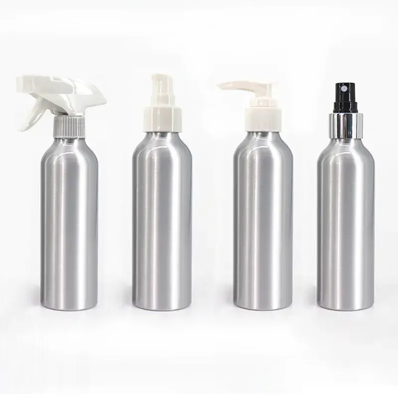 Großhandel Anti oxidation Hautpflege Produkt Lagerung Aluminium flasche Mit Pumpe Hautpflege flaschen