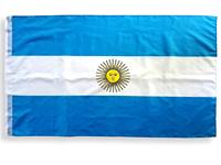 Drapeau imprimé en polyester 100D de 3x5 pieds, nouveau, de style argentin, pour la vente en gros