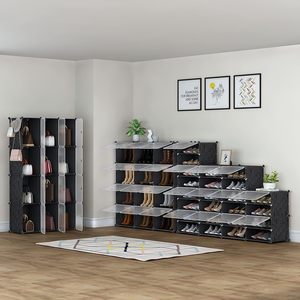 Ropero de Plástico para Bebé Organizador de Zapatos Caja de Almacenamiento Zapatero Organizador de Almacenamiento - Product Image 4