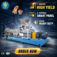 Máquina extrusora para hacer comida para perros de alta calidad 2025, línea de producción, planta de fabricación, máquina de línea de producción de comida seca para perros y gatos