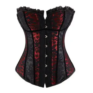 New Sexy Gothic Clothing Corsets Women Bustiers Tops Lace up Corset Sexy Corset Corsage Corselet Steampunk Tops Clubwear