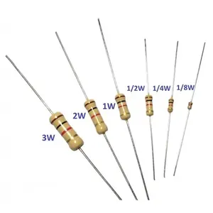 560R 5600 DIP Resistor 2W 560 Ohm Metal Film Fixed Resistor 1% Tolerance 2 watt Axial Color Code Resistors
