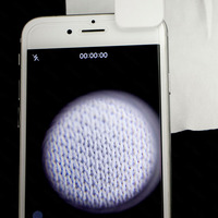 Universal Clip LED 60X Portable Smartphone Microscope Mini Magnifier